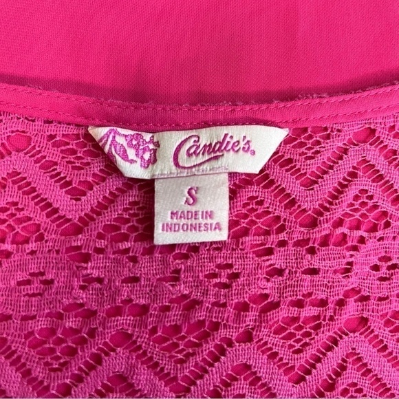 Candies hot pink blouse top - Picture 8 of 8